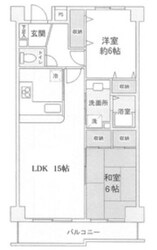 セジュール東所沢の物件間取画像